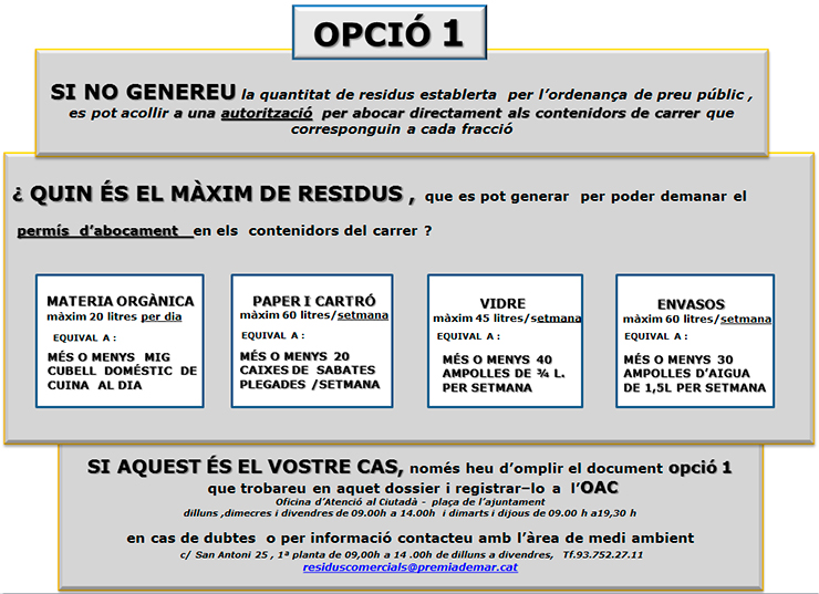 Explicació opció 3 Explicació opció 3
