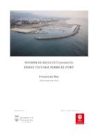 Informe Debat Port sessió 29 octubre 2015 Informe Debat Port sessió 29 octubre 2015