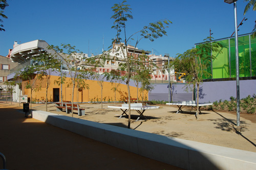 Plaça Països Catalans construïda5 Plaça Països Catalans construïda5