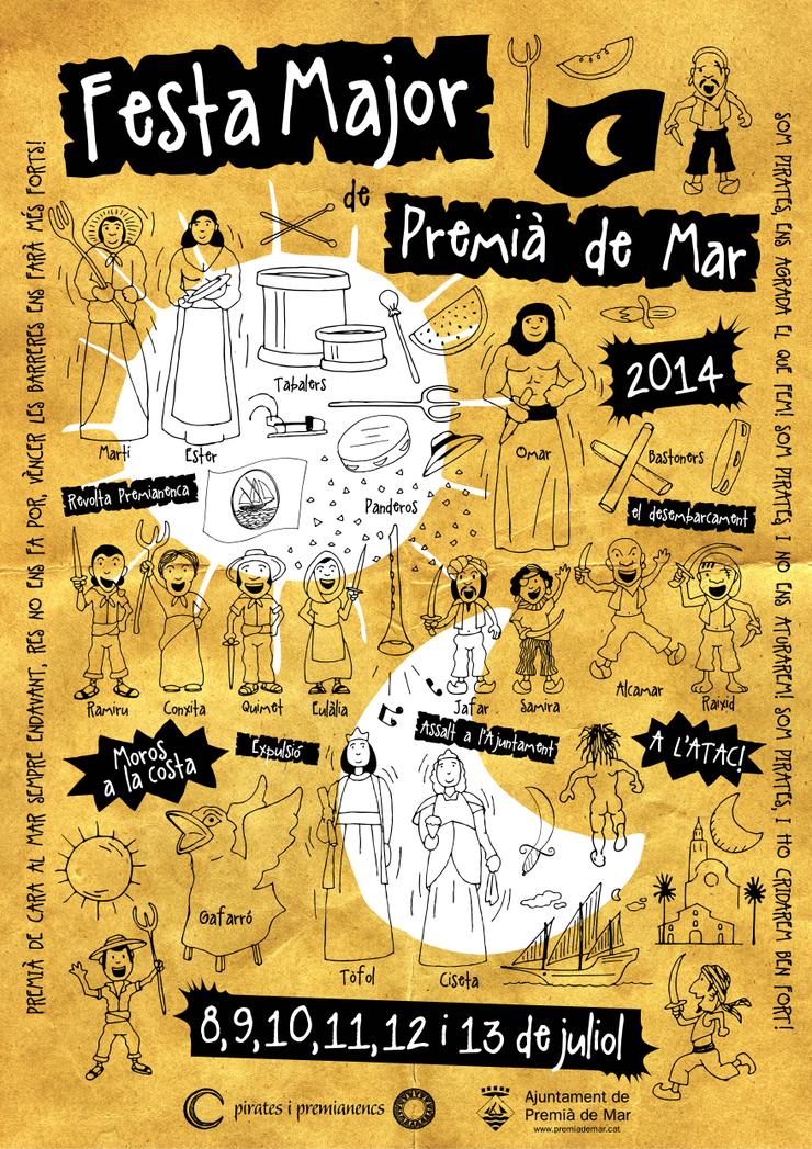 Cartell Festa Major 2014 Cartell Festa Major 2014