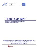 Informe ocupació Premià de Mar 4t trimestre 2015 Informe ocupació Premià de Mar 4t trimestre 2015
