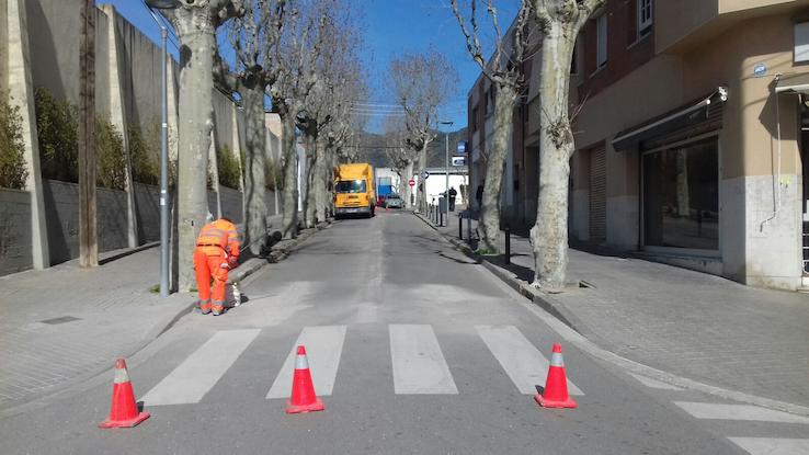 Carrer de la Plaça, entre Núria i Mercè Carrer de la Plaça, entre Núria i Mercè