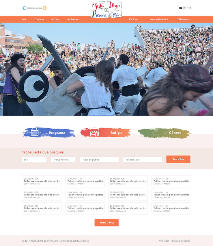 Web Festa Major Web Festa Major