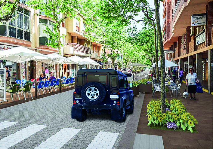 Imatge virtual Gran Via 1 Imatge virtual Gran Via 1