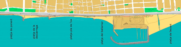 Les platges de Premià de Mar Les platges de Premià de Mar