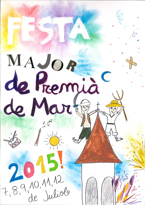 Cartell concurs infantil Festa Major 2015
