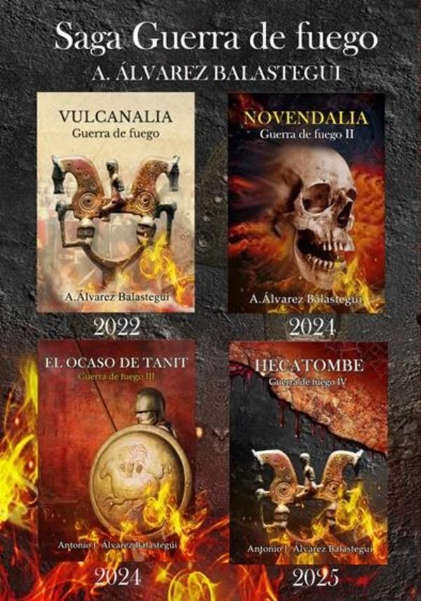 Presentaci del llibre: "Vulcanalia. Guerra de fuego"