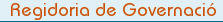 Regidoria de Governaci�