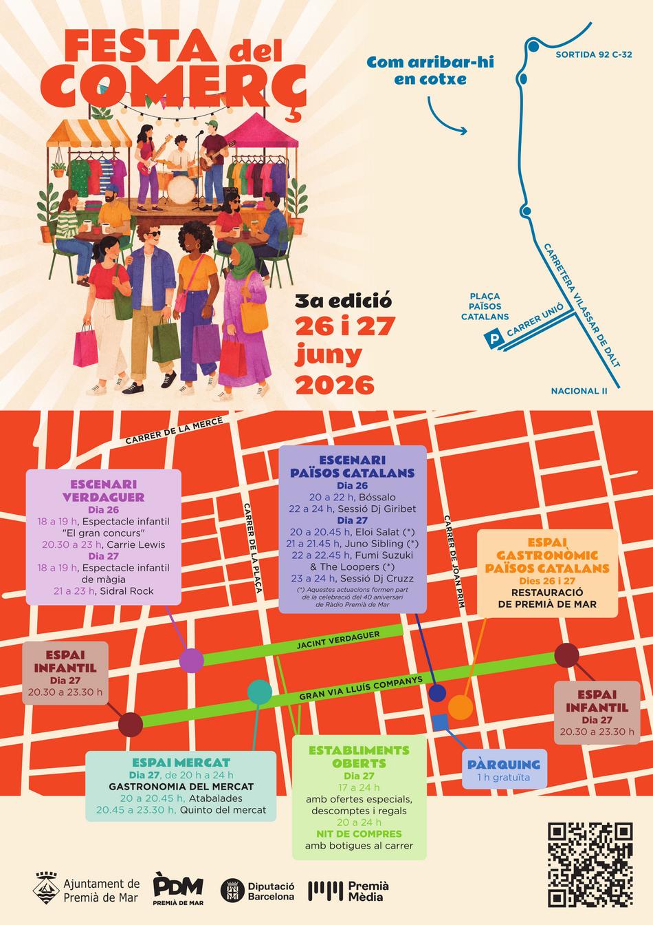 Plànol Festa del Comerç 2026