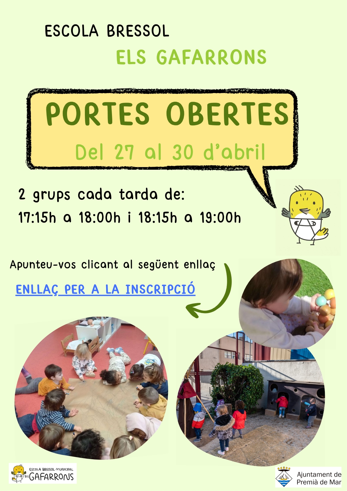 Portes obertes 2026 Portes obertes 2026