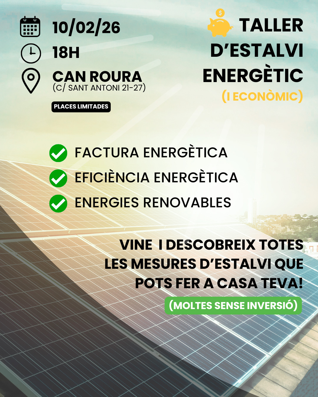 Estalvi energètic Estalvi energètic