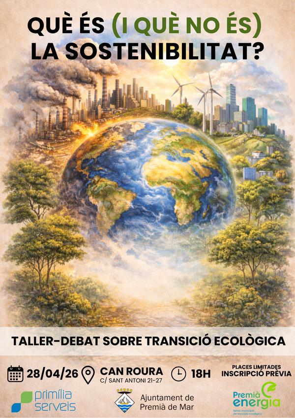 Taller "Què és (i què no és) la sostenibilitat?" Taller "Què és (i què no és) la sostenibilitat?"